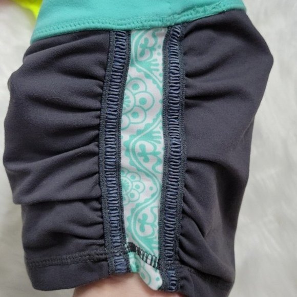Kyodan Gray & Green Pull-on Athletic Shorts - Picture 3 of 5